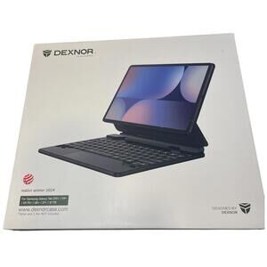 Dexnor Galaxy Tab S10+/S9+/S9 FE+/S8+/S7+/S7 FE Keyboard Case – New / Open Box
